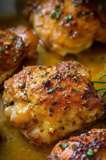 Garlic Chicken Thighs