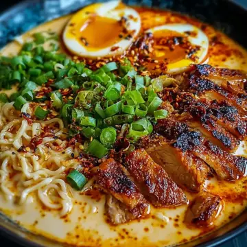 Fiery Chicken Ramen A Simple Spicy Creamy Recipe