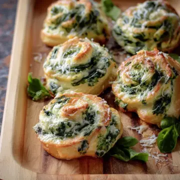 Spinach Artichoke Swirls