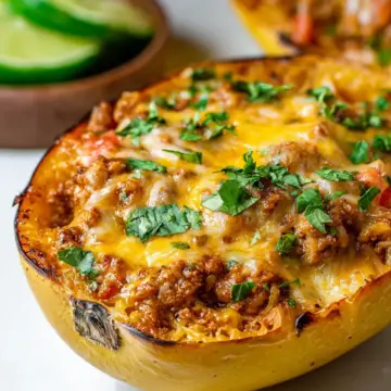 Taco Stuffed Spaghetti Squash