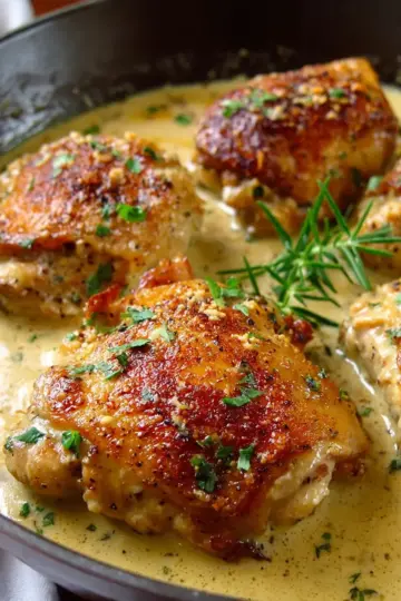 Creamy French Mustard Chicken