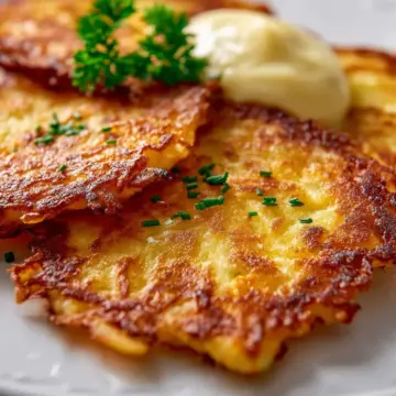 Kartoffelpuffer (German Potato Pancakes)