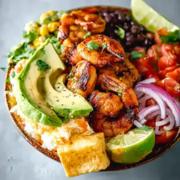 Grilled Shrimp Taco Bowl