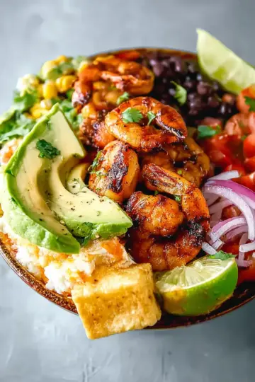 Grilled Shrimp Taco Bowl