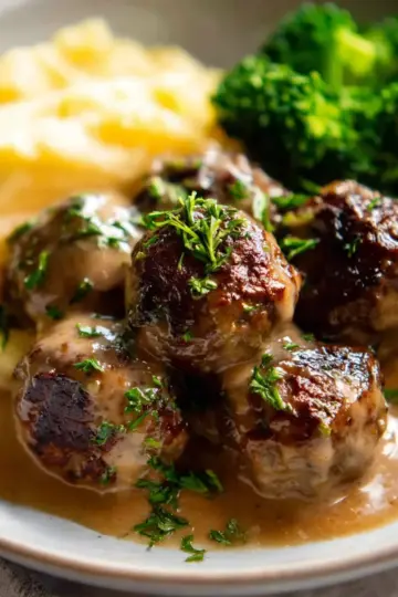 Swedish Meatballs (homemade Ikea Meatballs)