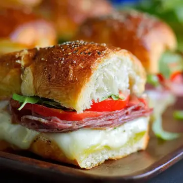 Hot Italian Sub Sliders