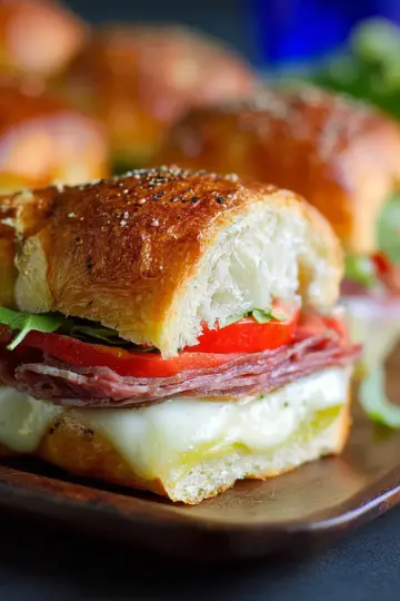 Hot Italian Sub Sliders