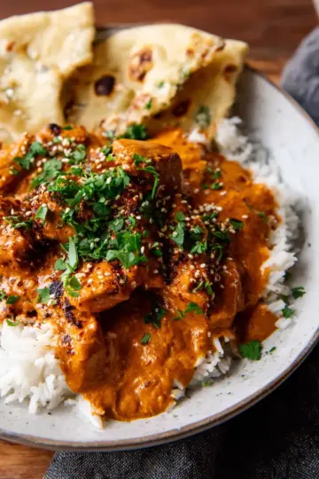 Crockpot Creamy Coconut Chicken Tikka Masala.