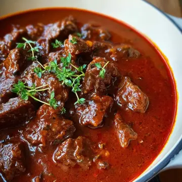 Authentic German Goulash (Rindergulasch)
