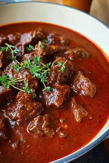 Authentic German Goulash (Rindergulasch)