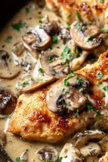 Creamy Mushroom Chicken
