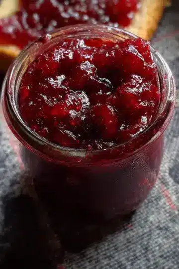 Spiced Cranberry Jam