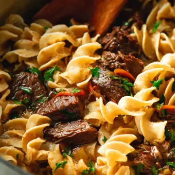 Grandma’s Beef and Noodles