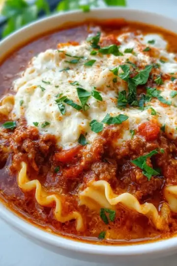 Lasagna Soup