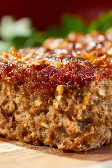Grandma's Meatloaf with Oats
