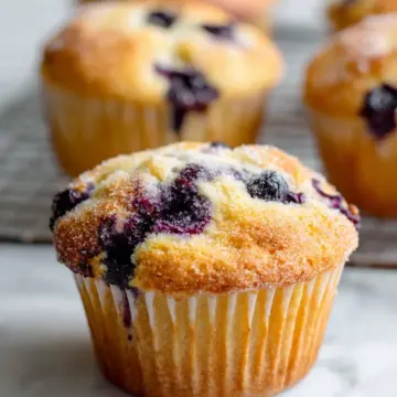 Easy Blueberry Muffins