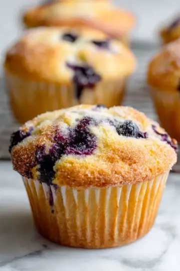 Easy Blueberry Muffins