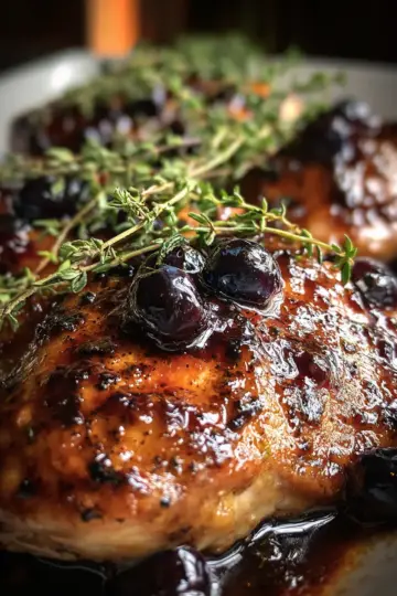 ThwBlueberry Thyme Chicken: A Deliciously Unique Dish