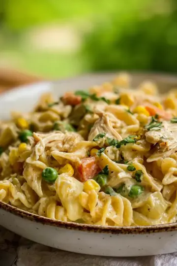 Chicken Pot Pie Pasta Recipe