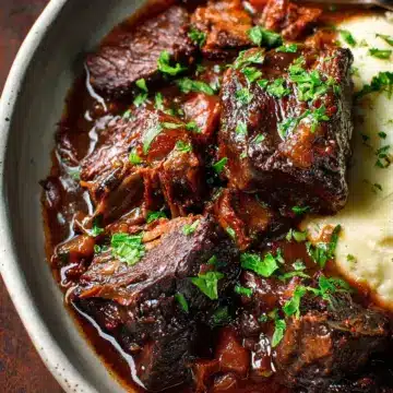 Red Wine Braised Beef