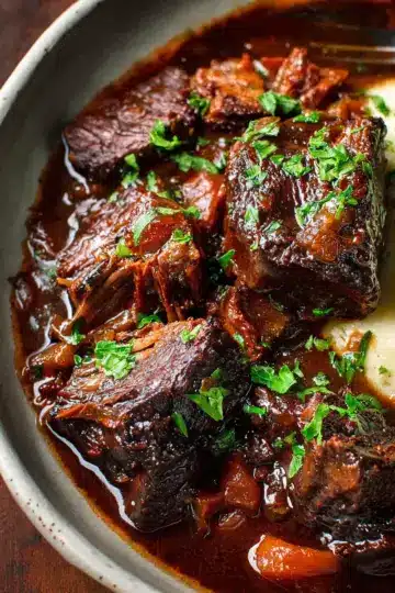 Red Wine Braised Beef