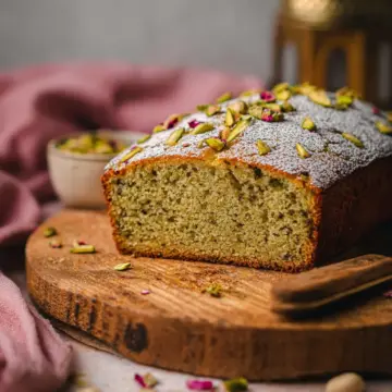 Cardamom Pistachio Cake