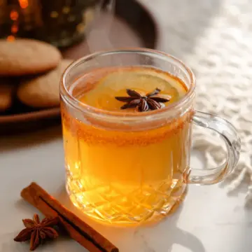 Vanilla-Orange Cinnamon Glow Tea (3 Ingredients)