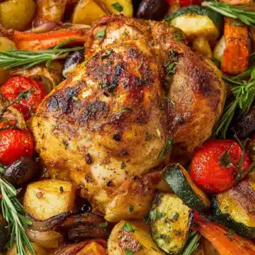 Roasted Chicken And Vegetables