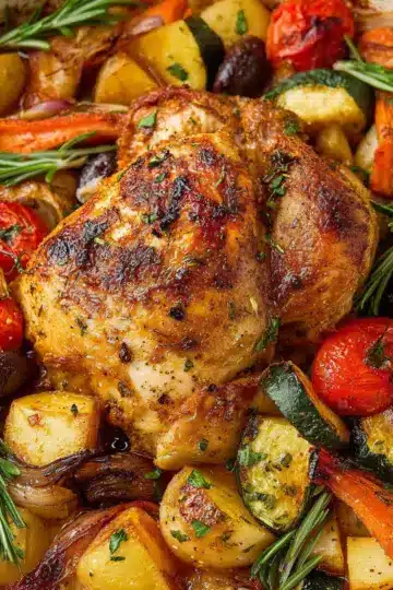 Roasted Chicken And Vegetables