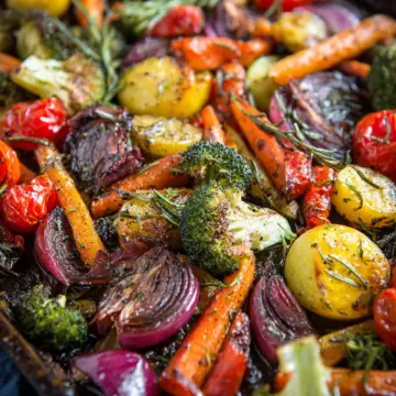 Garlic Herb Roasted Vegetables
