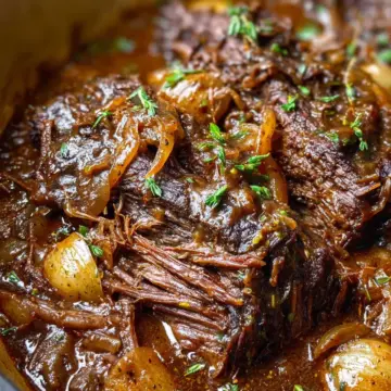 French Onion Pot Roast