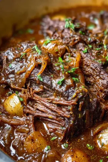 French Onion Pot Roast