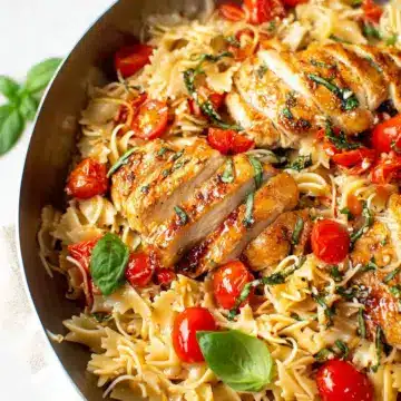 Bruschetta Chicken Pasta