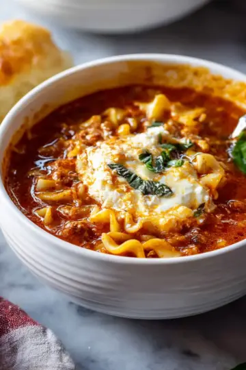 Lasagna Soup