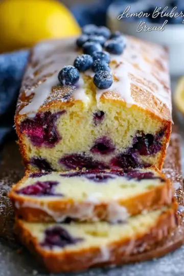 Lemon Blueberry Bread