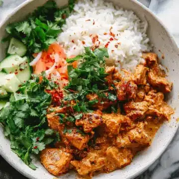 Coconut Chicken Rice Bowl