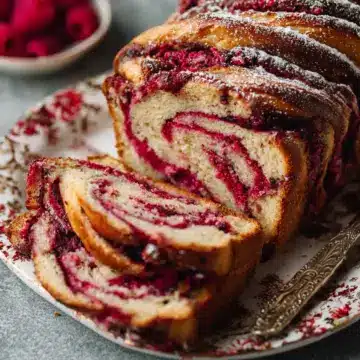 Raspberry Swirl Babka