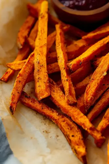 Crispy Baked Sweet Potato Fries