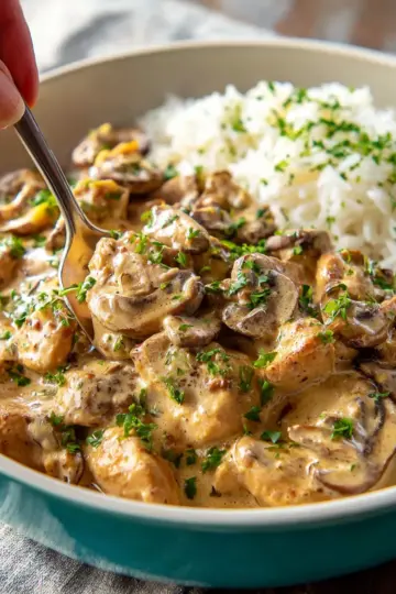 Chicken Stroganoff