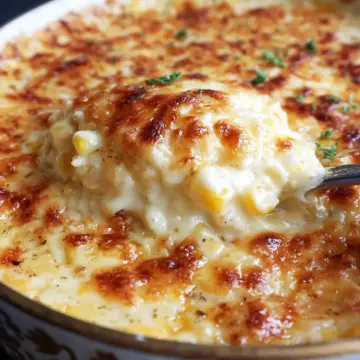 Corn au Gratin with Creamed Corn