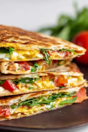 Mediterranean Quesadillas