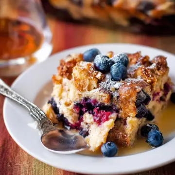 Blueberry French Toast Casserole