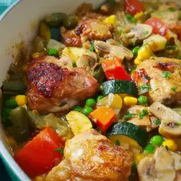 One Pot Chicken and Vegetables