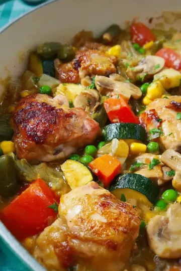 One Pot Chicken and Vegetables